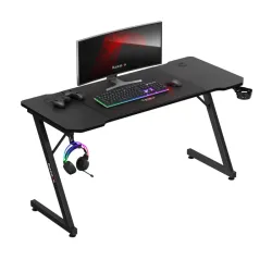 Birou gaming Hero 3.3 Negru 140 cm