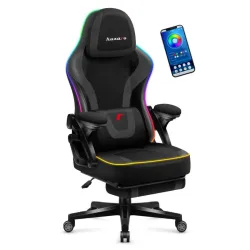 Scaun gaming Force 4.6 RGB Negru Mesh