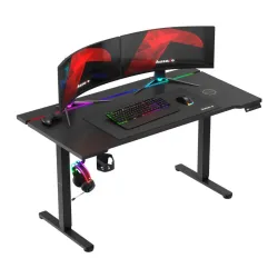 Hero 8.7 RGB Negru Birou Gaming Electric 140 cm