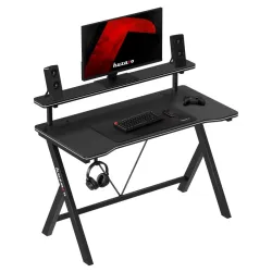 Birou gaming Hero 1.9 Negru 120 cm