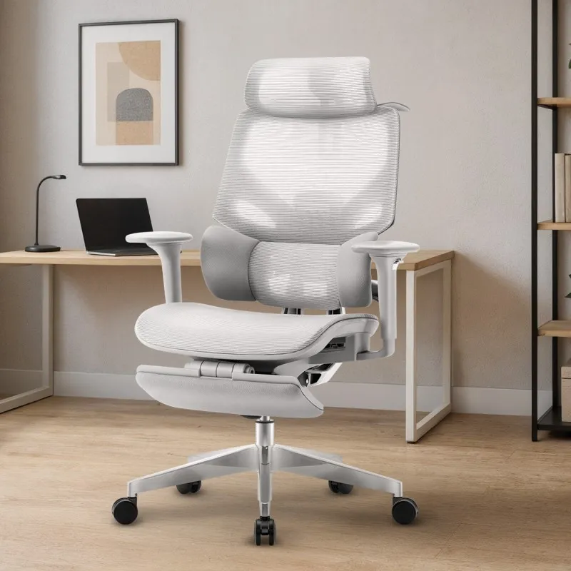 Scaun gaming ergonomic Expert 8.7 gri Mesh 4