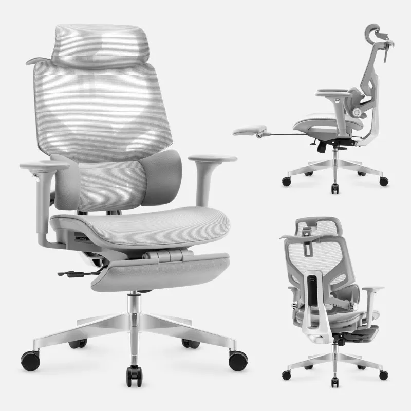 Scaun gaming ergonomic Expert 8.7 gri Mesh 16