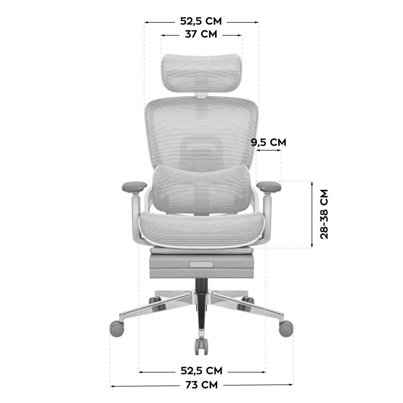 Mark Adler Expert 9.3 Gri Scaun Gaming Ergonomic 10