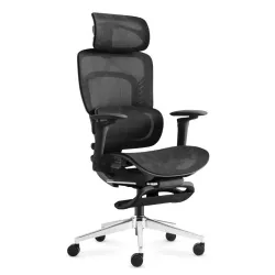Visioner 8.3 Negru Scaun de Birou cu Masaj