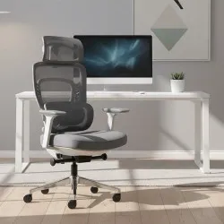 Visioner 6.1 Gri Scaun de birou cu masaj 3