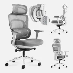 Visioner 6.1 Gri Scaun de birou cu masaj 11