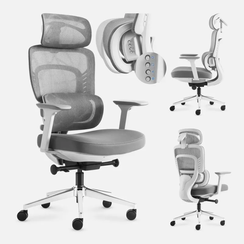 Visioner 6.1 Gri Scaun de birou cu masaj 11