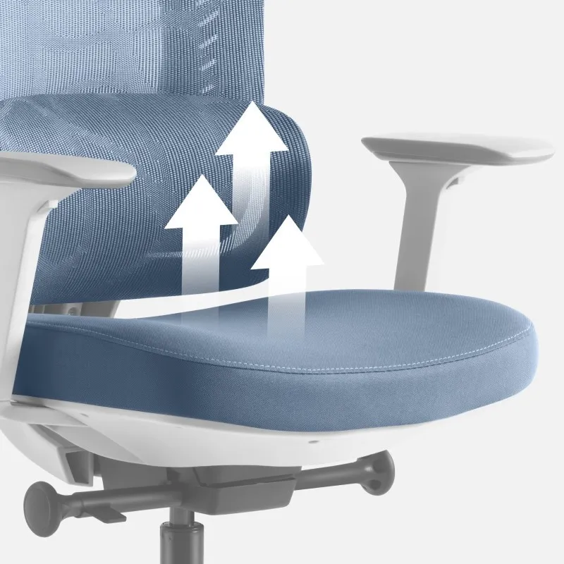 Visioner 6.1 Gri Scaun de birou cu masaj 12