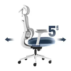 Visioner 6.1 Gri Scaun de birou cu masaj 16