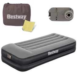 Saltea gonflabil 191x97x46 cm cu pompă electrică integrată Bestway 67401