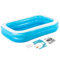 Bestway 54006 Piscină Gonflabil Familială 262 x 175 x 51 cm