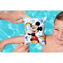 Aripioare Mickey albastre, ideale pentru distracție în apă