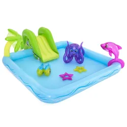 Parc de Jocuri Gonflabil Acvariu 239 x 206 x 86 cm Bestway 53052