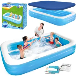 Bestway 54009 Piscină Gonflabilă Familială 305 x 183 x 56 cm 2-în-1