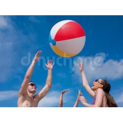 Minge de plajă gonflabilă de 61 cm, perfectă pentru joacă pe plajă sau în grădină