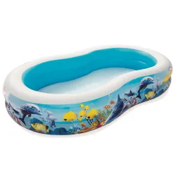 Piscină Gonflabilă Pești 262 x 157 x 46 cm Bestway 54118