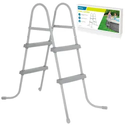 Scară metalică pentru piscină 84 cm Bestway 58430