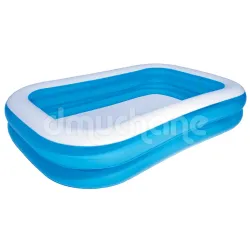 Piscină gonflabilă familială albastră 262 x 175 x 51 cm Bestway 54006 pentru grădină