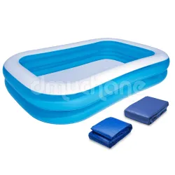 Bestway 54006 Piscină Gonflabil Familială 262 x 175 x 51 cm 3în1