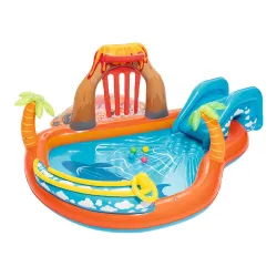 Parc de Joacă Gonflabil Lava Lagoon 265 x 265 x 104 cm Bestway 53069