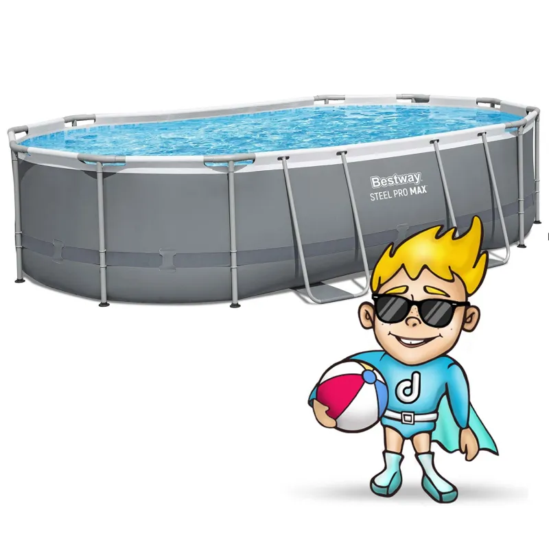 Piscină de grădină albastră, 18-în-1 Bestway 56448, perfectă pentru utilizare în aer liber