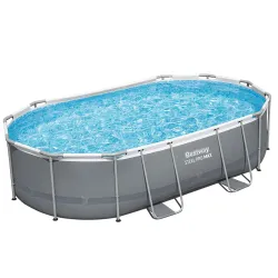 Piscină de grădină, 488 x 305 x 107 cm, 18-în-1 Bestway 56448