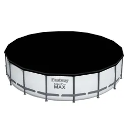 Piscină de grădină cu cadru metalic 549 x 122 cm 18în1, ideală pentru utilizare în grădină