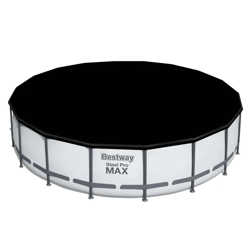 Piscină de grădină cu cadru metalic 549 x 122 cm 18în1, ideală pentru utilizare în grădină