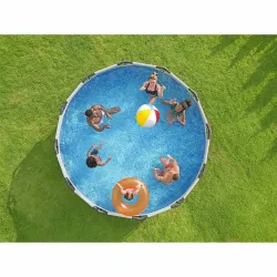 Piscină cu cadru rezistent, sigură pentru copii