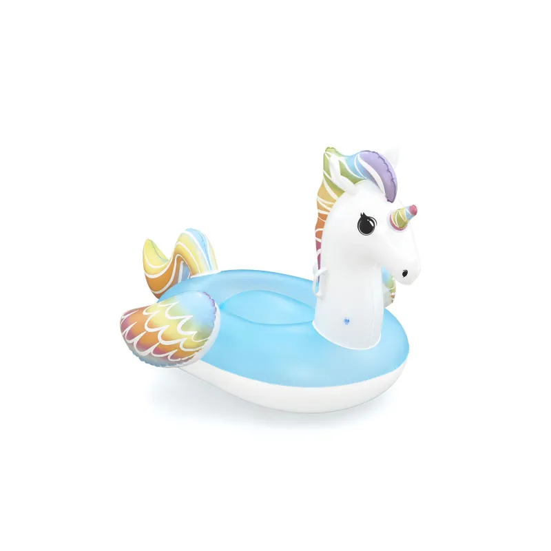 Unicorn gonflabil 155 x 119 cm, perfect pentru piscină sau plajă