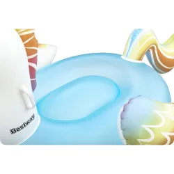 Unicorn gonflabil 155 x 119 cm, perfect pentru joaca în apă vara