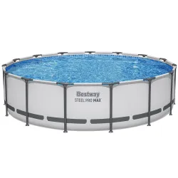 Piscină de grădină 457 x 107 cm din material rezistent Bestway 56488 pentru exterior