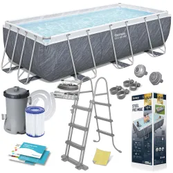 Bestway 404 x 201 x 100 cm piscină de grădină cu cadru 11-in-1 56721