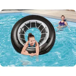 Colac de înot pneu 119 cm, confortabil și sigur pentru copii
