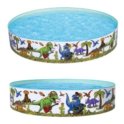 Piscină Gonflabilă pentru Copii Dinozaur 183 x 38 cm Bestway 55022