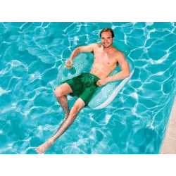 Bestway 43097 Fotoliu Gonflabil Albastru pentru Piscină, perfect pentru grădină