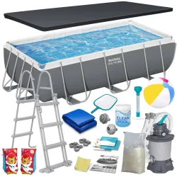 Bestway Piscină de Grădină cu Cadru 404 x 201 x 100 cm 18in1 56442