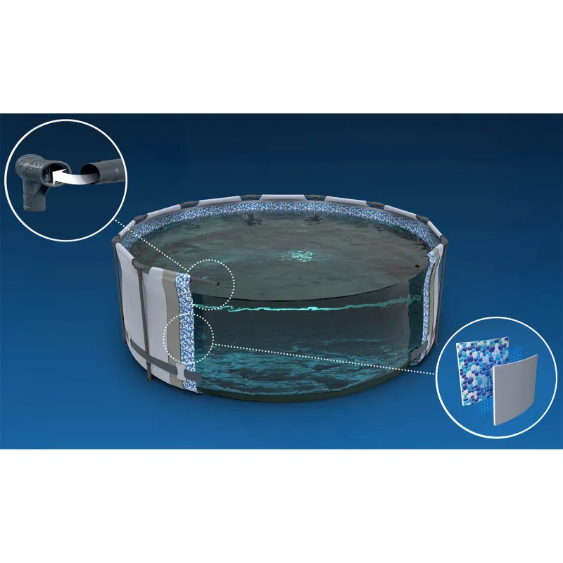 Piscină de grădină elegantă 305 x 76 cm Bestway 56406