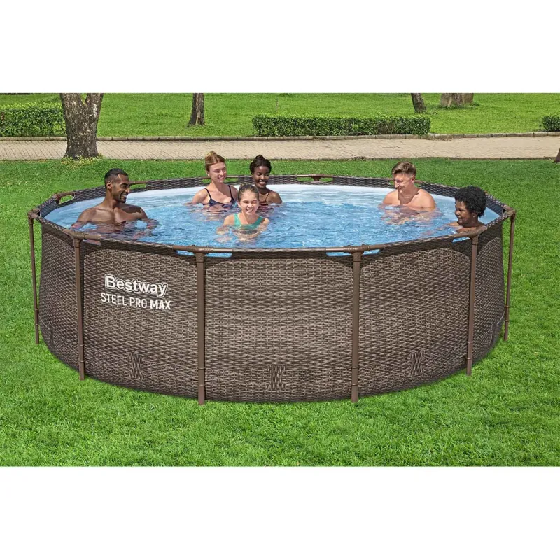 Piscină cu Cadru 366 x 100 cm, perfectă pentru distracția în aer liber a familiei