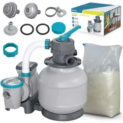 Pompă Nisip 6056 l/h + 25kg Nisip Bestway 58497