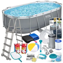 Piscină cu cadru 427 x 250 x 100 cm 18in1 Bestway 56620