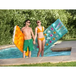Saltea 188 x 71 cm Bestway 43014 albastră, perfectă pentru grădină și piscină