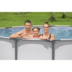 Piscină de grădină 427 x 107 cm, ideală pentru distracția copiilor