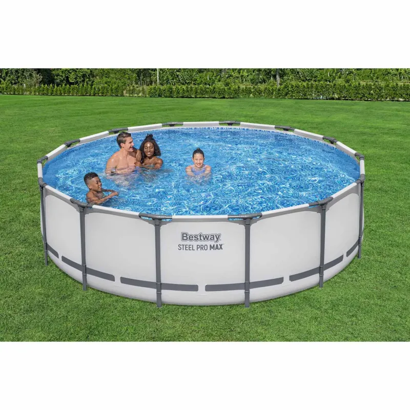 Piscină de grădină 427 x 107 cm, perfectă pentru relaxare de vară în aer liber