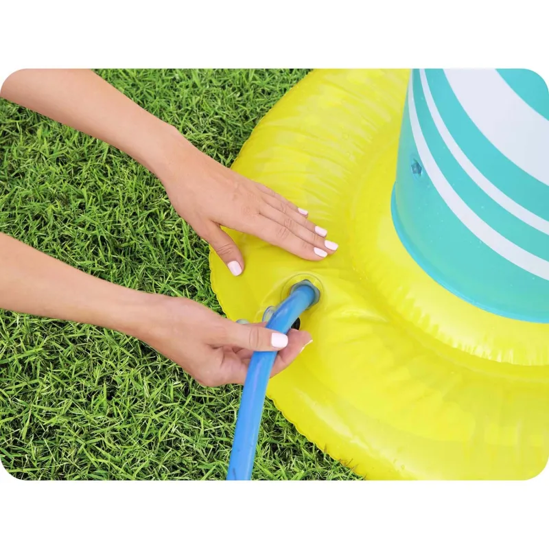 Bestway Suport Frisbee cu Inele pentru Copii, ideal pentru activități de joacă în apă