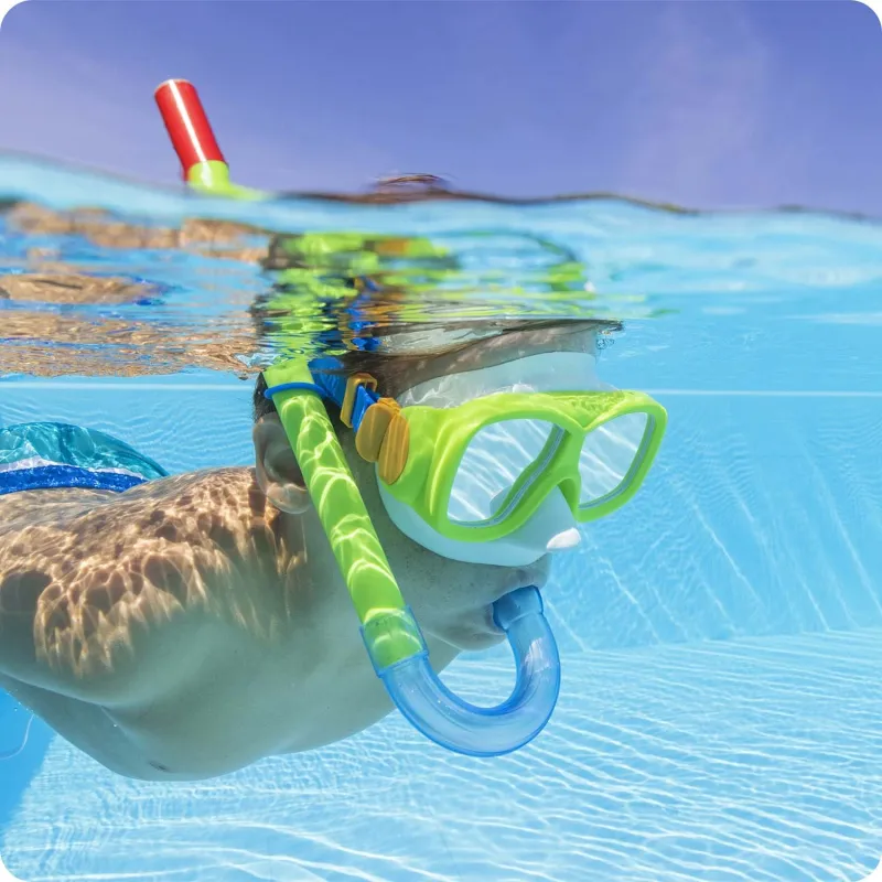 Bestway 24035 Set de Scufundări Verde, ideal pentru snorkeling
