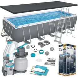 Bestway 5612B 640 x 274 x 132 cm Piscină Cadru 6in1