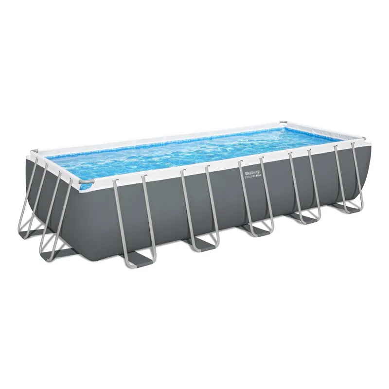 Piscină cu cadru 640 x 274 x 132 cm, perfectă pentru relaxare în grădină