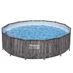 Piscină cu cadru rezistentă 427 x 107 cm Bestway 5614Z pentru vară