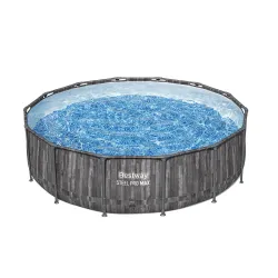 Piscină cu cadru ideală 427 x 107 cm Bestway 5614Z pentru distracție